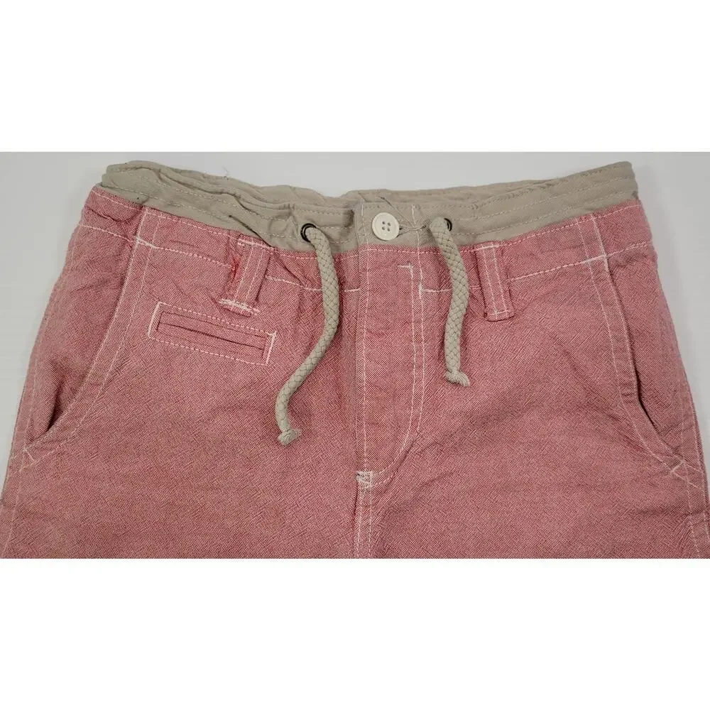 a3) Gap Kids Red Drawstring Shorts 14 Regular 100% Cotton